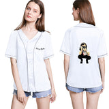 Harry Styles Baseball Jersey Cardigan Short Sleeve