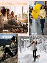 Women Thermal Thermal Lined High Waisted Leggings, Workout Winter Warm Thick Tights Soft Yoga Pants, Women'S Clothing