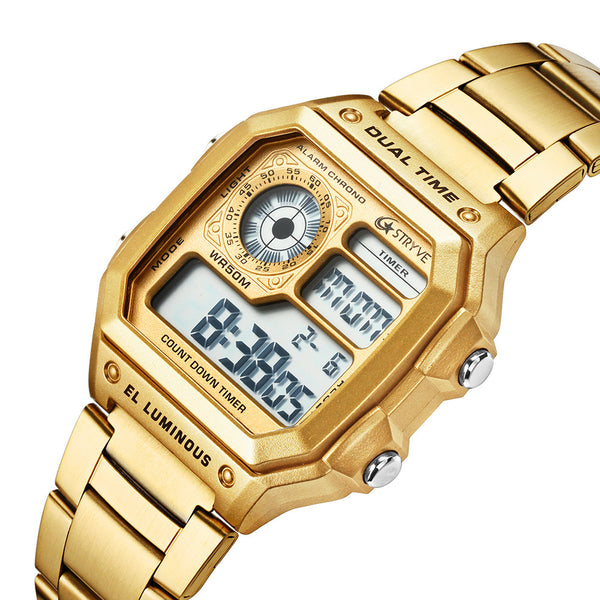 Waterproof Men Luxury Stainless Steel Watch