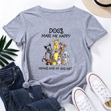 Letter T-shirt Loose Cotton Short-sleeved Men And Women