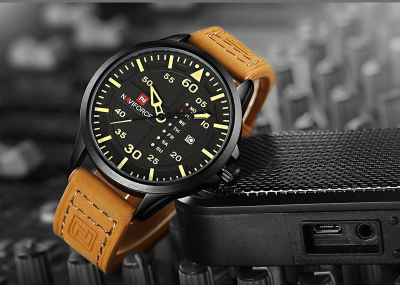 Top Luxury Brand NAVIFORCE Men Sports Watches