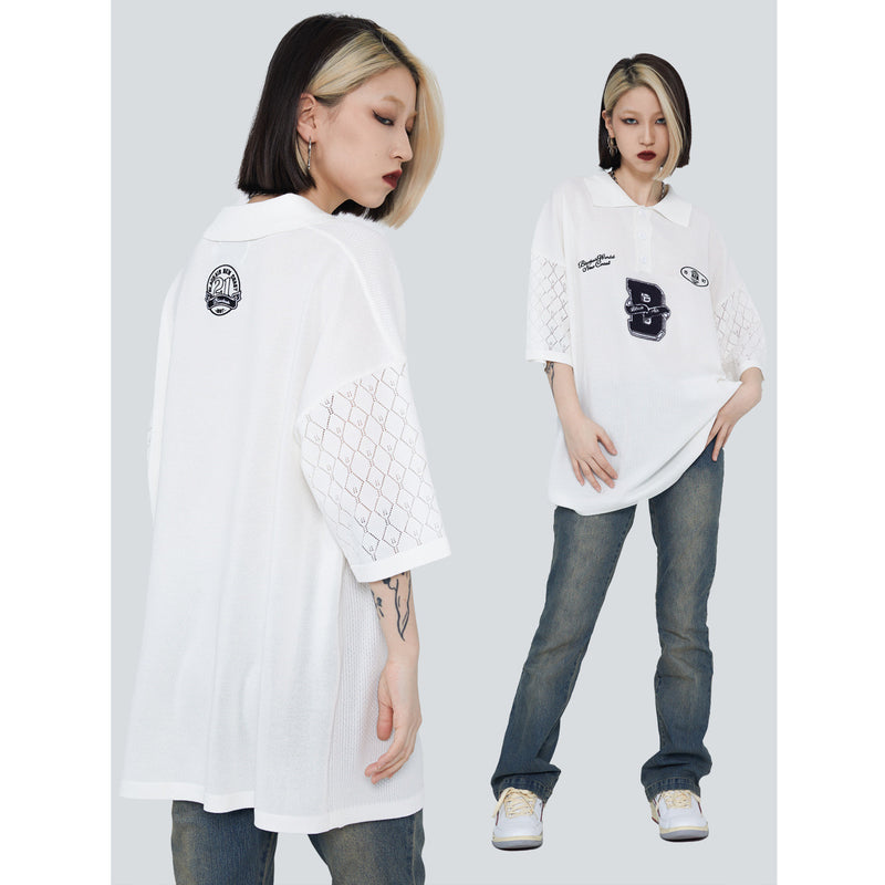 Fashion Personality Embroidered Sweater Men's And Women's Styles