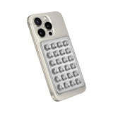 2CPS Suction Phone Case Adhesive Mount Silicon Sticky Phone Grip Hands-Free Mirror Shower Mobile Holder Accessories for Selfies and Videos